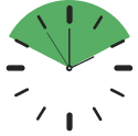 Velozeit - Öffnungszeiten Samstag - Icon Uhr